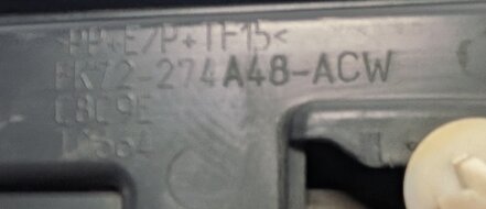 Thumbnail 6: 2015-2019 LAND ROVER DISCOVER SPORT (L550) REAR RIGHT LOWER DOOR MOULDING TRIM
