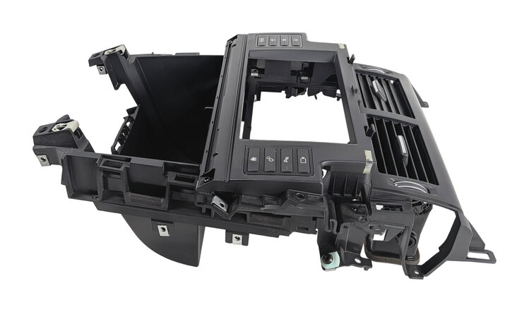 Thumbnail 3: 2016 LAND ROVER DISCOVERY SPORT L550 CENTER DASH AC VENT RADIO SWITCHES (Black)