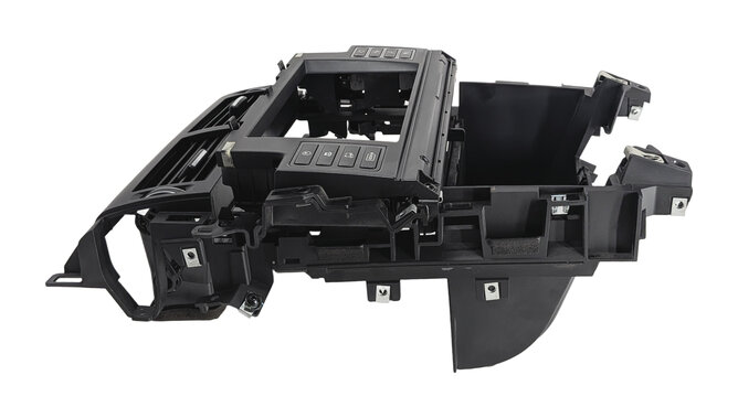 Thumbnail 5: 2016 LAND ROVER DISCOVERY SPORT L550 CENTER DASH AC VENT RADIO SWITCHES (Black)