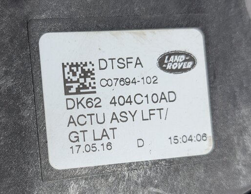 Thumbnail 10: 2016 LAND ROVER DISCOVERY SPORT L550 POWER LIFTGATE LOCK LATCH w/ CINCH ACTUATOR