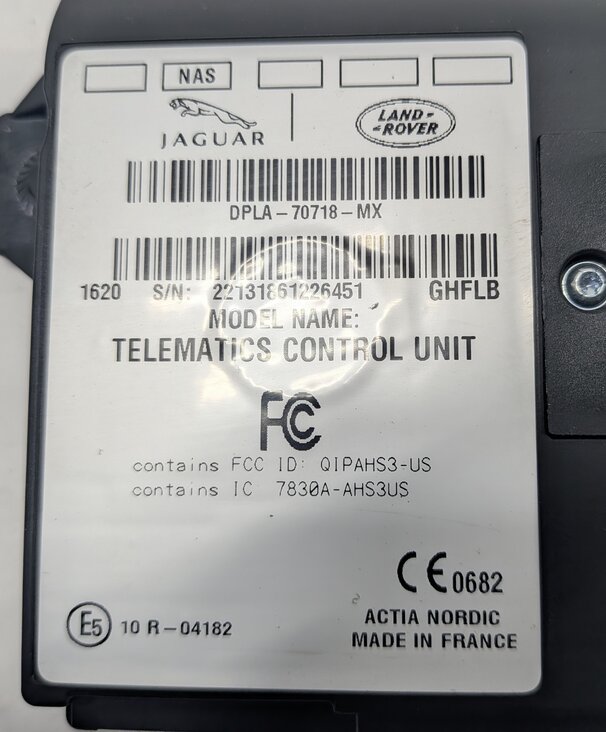 Thumbnail 7: 2016 LAND ROVER DISCOVERY SPORT (L550) TELEMATICS TCU CONTROL MODULE COMPUTER
