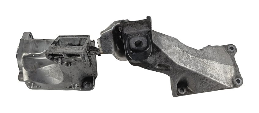 Thumbnail 2: 2008 BMW X5 (E70) 4.8L N62 ENGINE LEFT/RIGHT MOTOR MOUNT SUPPORT BRACKET SET/2