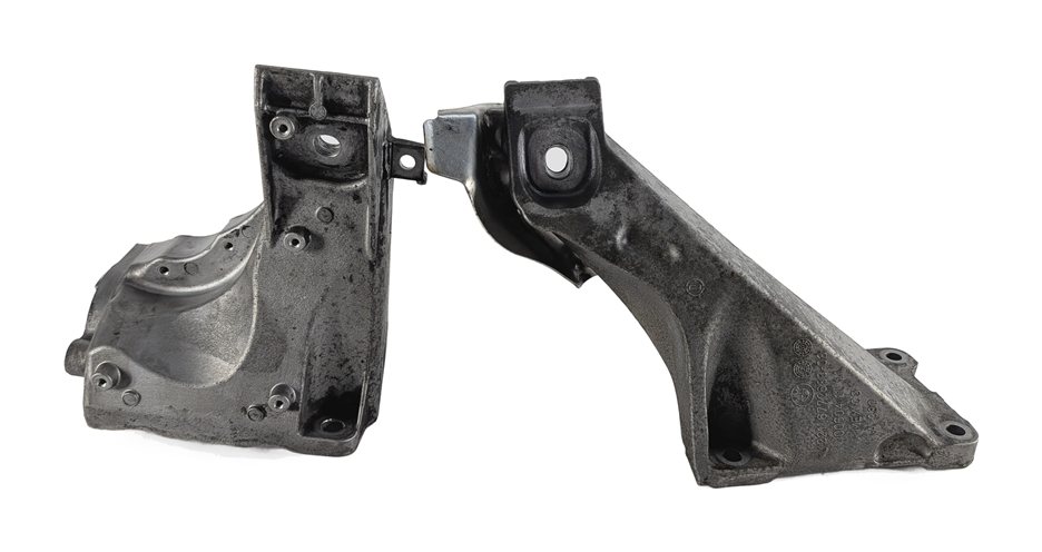 Thumbnail 5: 2008 BMW X5 (E70) 4.8L N62 ENGINE LEFT/RIGHT MOTOR MOUNT SUPPORT BRACKET SET/2