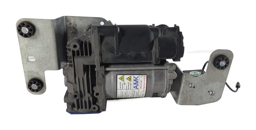 Thumbnail 7: 2008 BMW X5 (E70) AIR RIDE SUSPENSION COMPRESSOR PUMP w/ VALVE BLOCK & BRACKET