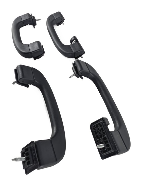 Thumbnail 4: 2008 BMW X5 (E70) INTERIOR FRONT & REAR ROOF DOOR PULL GRAB HANDLE SET/4 (Black)