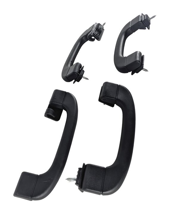 Thumbnail 5: 2008 BMW X5 (E70) INTERIOR FRONT & REAR ROOF DOOR PULL GRAB HANDLE SET/4 (Black)