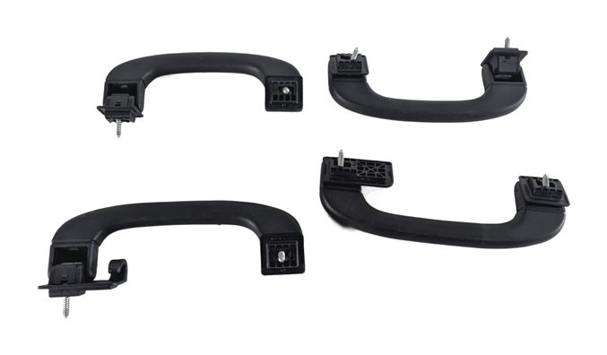 Thumbnail 7: 2008 BMW X5 (E70) INTERIOR FRONT & REAR ROOF DOOR PULL GRAB HANDLE SET/4 (Black)