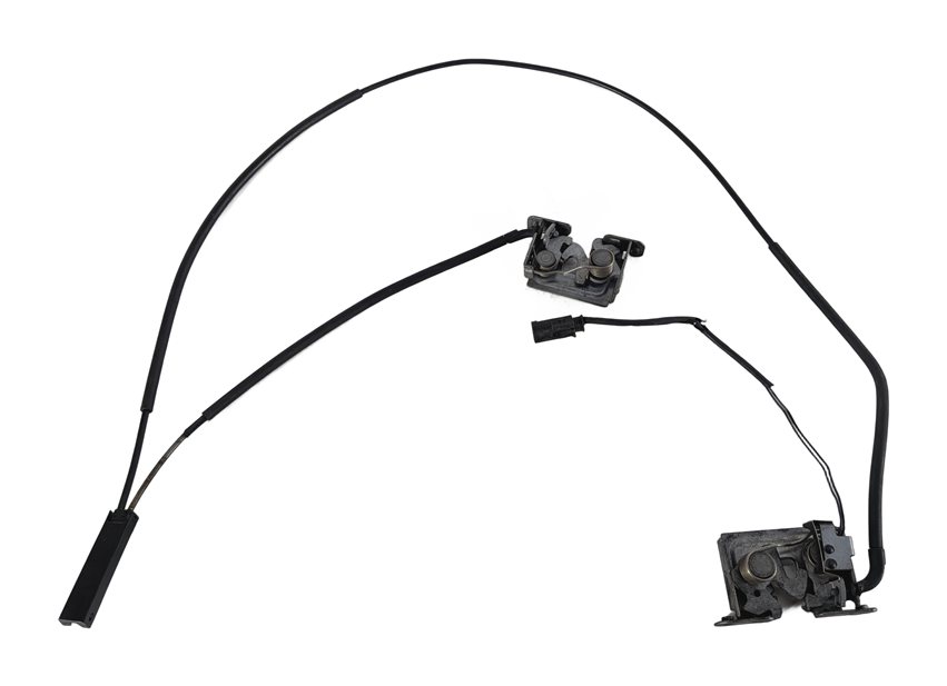 Thumbnail 3: 2008 BMW X5 (E70) FRONT HOOD BONNET LID LOCK LATCH LEFT & RIGHT SET/2 w/ CABLE