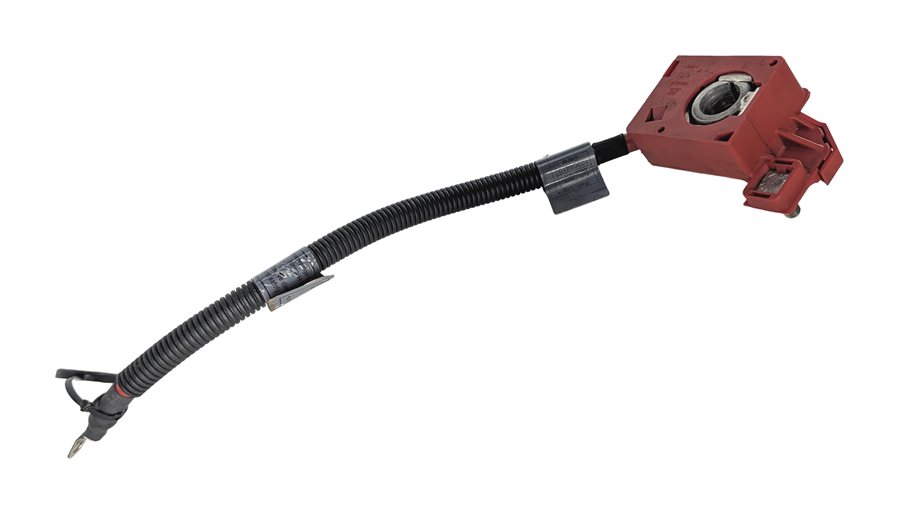 Thumbnail 4: 2008 BMW X5 (E70) 4.8L POSITIVE BATTERY POWER CABLE LEAD w/ SAFETY TERMINAL