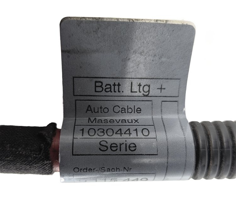 Thumbnail 9: 2008 BMW X5 (E70) 4.8L POSITIVE BATTERY POWER CABLE LEAD w/ SAFETY TERMINAL
