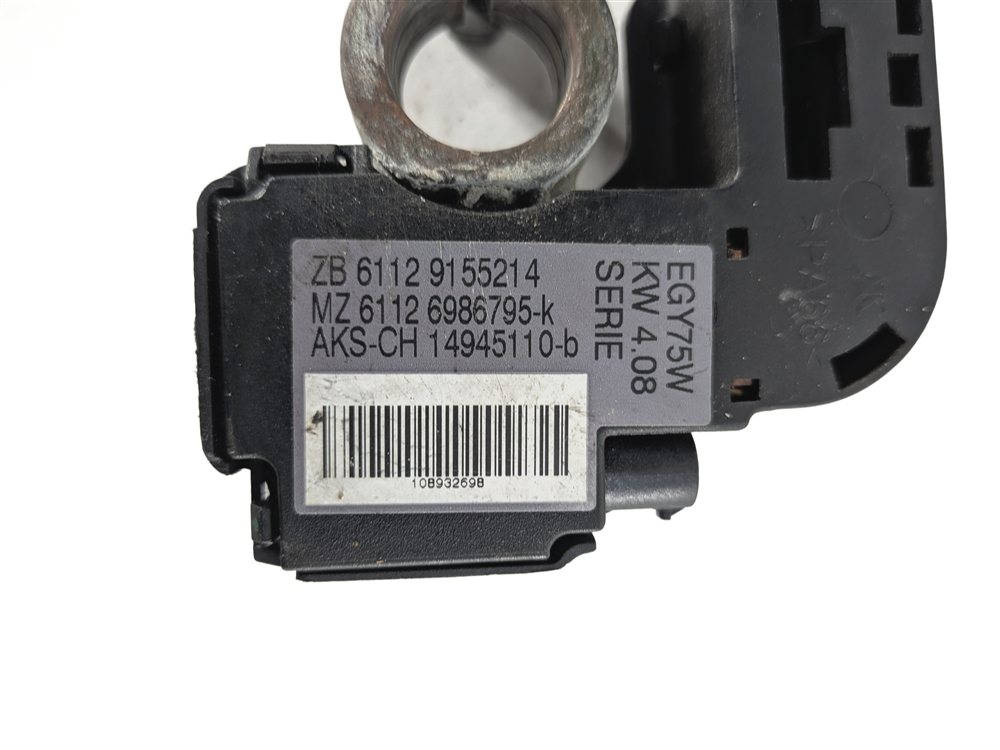 Thumbnail 8: 2008 BMW X5 (E70) 4.8L NEGATIVE GROUND BATTERY CABLE w/ IBS INTELLIGENT SENSOR