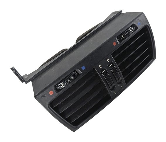 2008 BMW X5 (E70) REAR CENTER CONSOLE HEAT AIR AC CLIMATE VENT OUTLET (Black)
