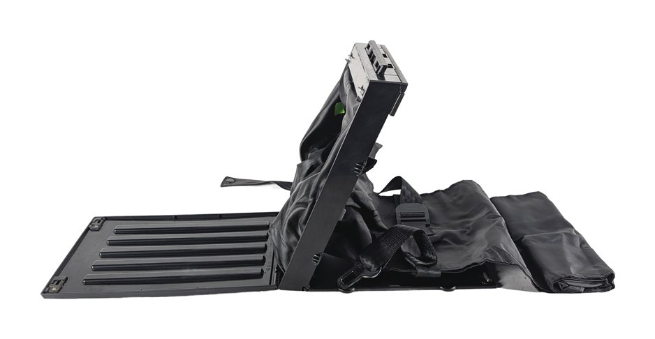 Thumbnail 6: 2008 BMW X5 (E70) REAR SEAT CENTER PASS THROUGH SKI BAG SNOWBOARD STORAGE SACK