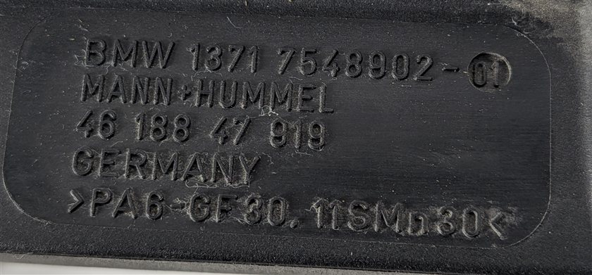 Thumbnail 8: 2008 BMW X5 (E70) 4.8L (N62) ENGINE MOTOR TOP COVER MOUNT HOLDER SUPPORT BRACKET