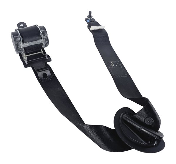 2008 BMW X5 (E70) REAR LEFT 2ND ROW SEAT SEATBELT SEAT BELT RETRACTOR (Black)