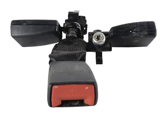 Thumbnail 2: 2008 BMW X5 (E70) REAR LEFT/CENTER/RIGHT SEATBELT BUCKLE RECEIVER SET/3 (Black)