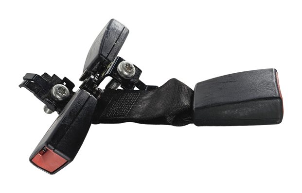 Thumbnail 5: 2008 BMW X5 (E70) REAR LEFT/CENTER/RIGHT SEATBELT BUCKLE RECEIVER SET/3 (Black)