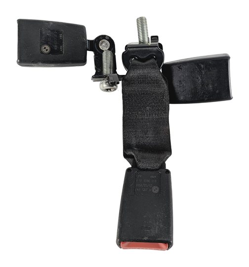Thumbnail 7: 2008 BMW X5 (E70) REAR LEFT/CENTER/RIGHT SEATBELT BUCKLE RECEIVER SET/3 (Black)