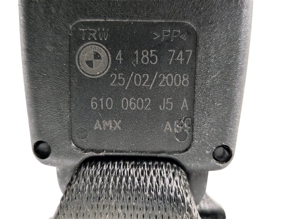 Thumbnail 8: 2008 BMW X5 (E70) REAR LEFT/CENTER/RIGHT SEATBELT BUCKLE RECEIVER SET/3 (Black)