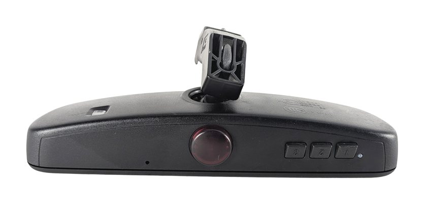 Thumbnail 6: 2008 BMW X5 (E70) INTERIOR REAR VIEW MIRROR AUTO DIM w/ COMPASS HOMELINK (Black)