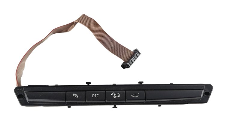 Thumbnail 3: 2008 BMW X5 E70 CENTER CONSOLE PDC DTC HILL DESCENT TAILGATE BUTTON SWITCH PANEL