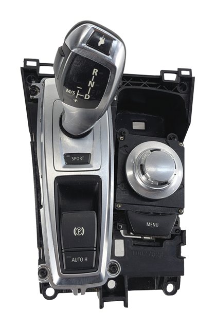 Thumbnail 3: 07-09 BMW X5 X6 E70 E71 AUTO GEAR SHIFTER w/ IDRIVE CONTROLLER PARK BRAKE SWITCH