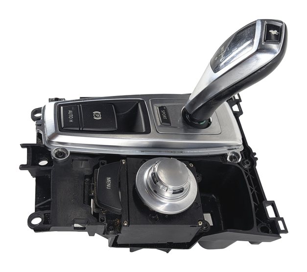 Thumbnail 4: 07-09 BMW X5 X6 E70 E71 AUTO GEAR SHIFTER w/ IDRIVE CONTROLLER PARK BRAKE SWITCH