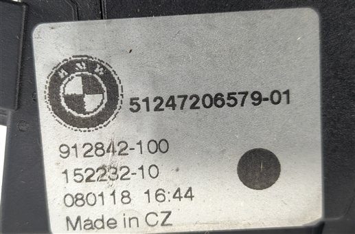 Thumbnail 9: 2008 BMW X5 (E70) REAR TRUNK LIFTGATE HATCH UPPER LOCK LATCH ACTUATOR w/ CABLE
