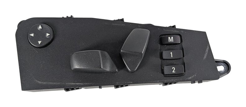 Thumbnail 3: 2008 BMW X5 (E70) FRONT LEFT DRIVER MEMORY SEAT POSITION ADJUST SWITCH w/ LUMBAR