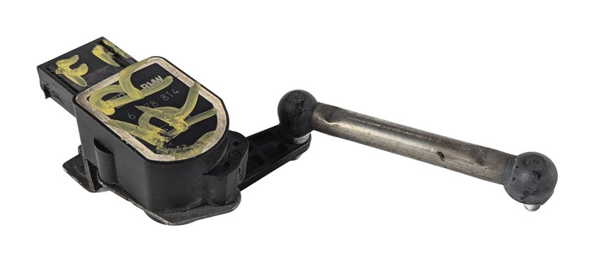 Thumbnail 2: 2008 BMW X5 E70 FRONT RIGHT PASSENGER SUSPENSION HEIGHT LEVEL SENSOR w/ BRACKET