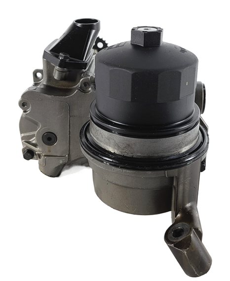 Thumbnail 2: 07-10 BMW X5 (E70) 4.8L N62TU V8 ENGINE OIL PUMP w/ FILTER HOUSING & PICKUP TUBE