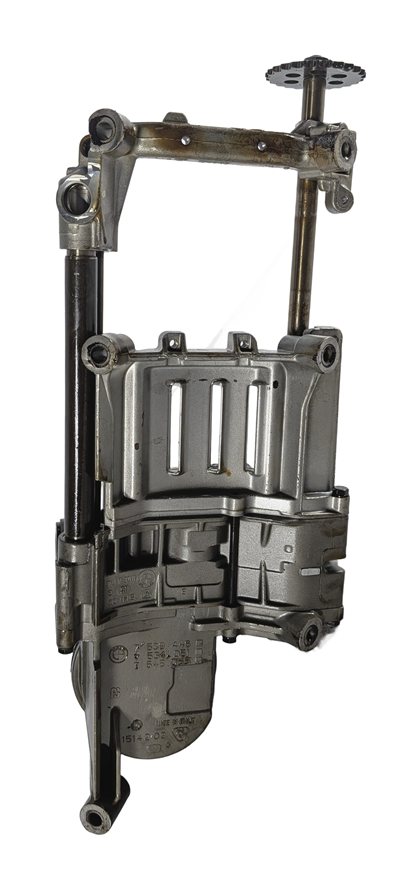 Thumbnail 7: 07-10 BMW X5 (E70) 4.8L N62TU V8 ENGINE OIL PUMP w/ FILTER HOUSING & PICKUP TUBE