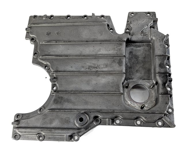 Thumbnail 3: 2007-2010 BMW X5 (E70) 4.8L N62TU V8 ENGINE LOWER MOTOR OIL FLUID PAN SUMP LID