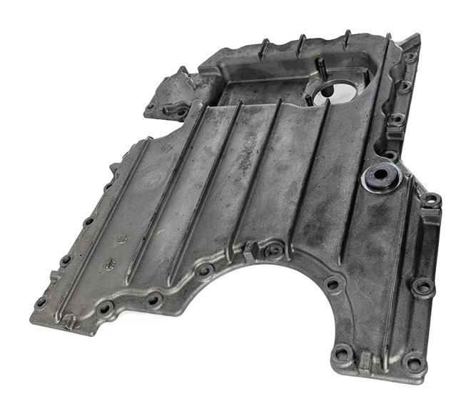 Thumbnail 5: 2007-2010 BMW X5 (E70) 4.8L N62TU V8 ENGINE LOWER MOTOR OIL FLUID PAN SUMP LID