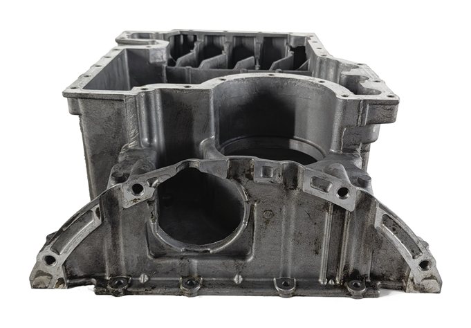 Thumbnail 2: 2007-2010 BMW X5 (E70) 4.8L V8 N62TU ENGINE UPPER MOTOR OIL FLUID PAN CRADLE