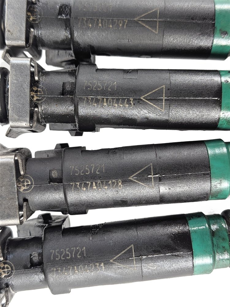 Thumbnail 10: 04-10 BMW 545i 745i 750i X5 (E53 E60 E63 E65 E70) 4.4L 4.8L FUEL INJECTOR SET/8