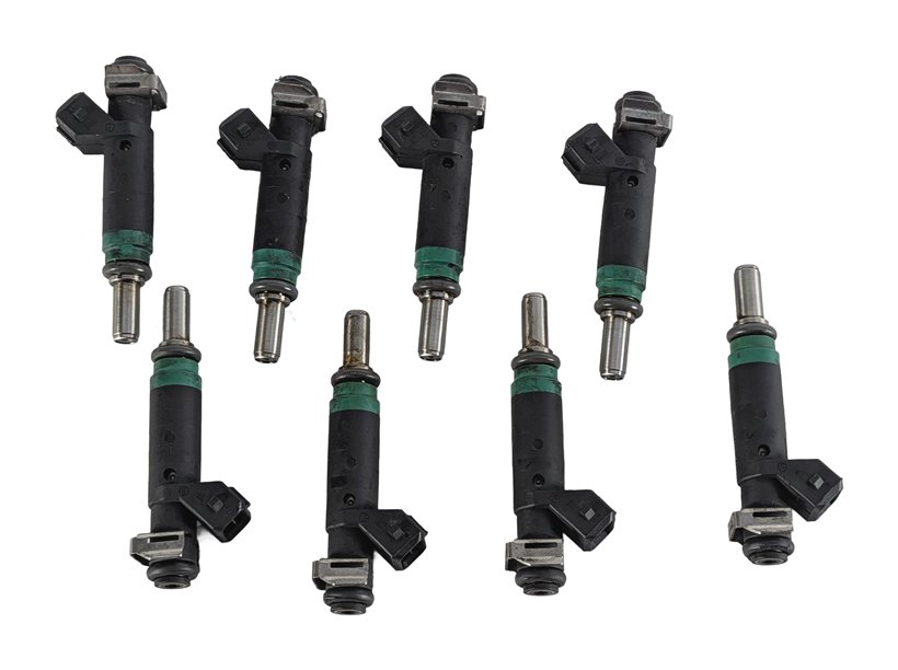 Thumbnail 3: 04-10 BMW 545i 745i 750i X5 (E53 E60 E63 E65 E70) 4.4L 4.8L FUEL INJECTOR SET/8