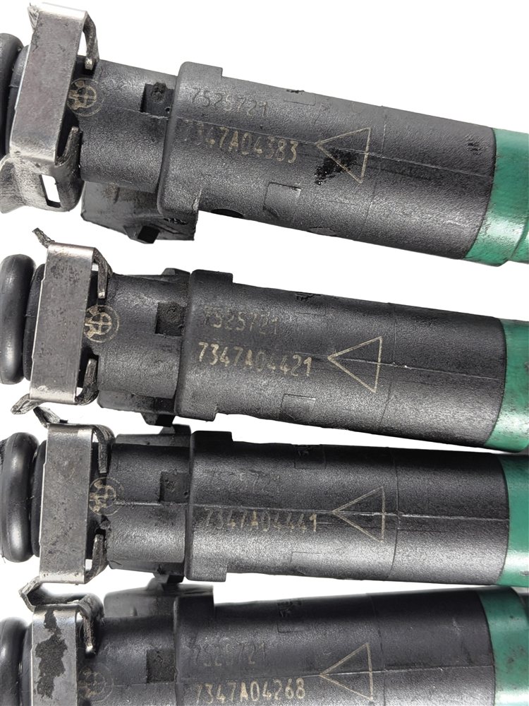 Thumbnail 9: 04-10 BMW 545i 745i 750i X5 (E53 E60 E63 E65 E70) 4.4L 4.8L FUEL INJECTOR SET/8