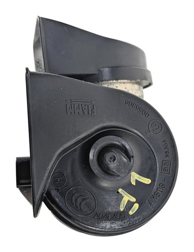 Thumbnail 4: 2007-2011 BMW X5 X6 (E70 E71 E72) HIGH & LOW TONE NOTE EMERGENCY SAFETY HORN SET