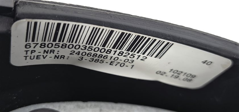 Thumbnail 10: 07-13 BMW X5 (E70) LEFT DRIVER HEATED M SPORT STEERING WHEEL w/SWITCHES (Black)
