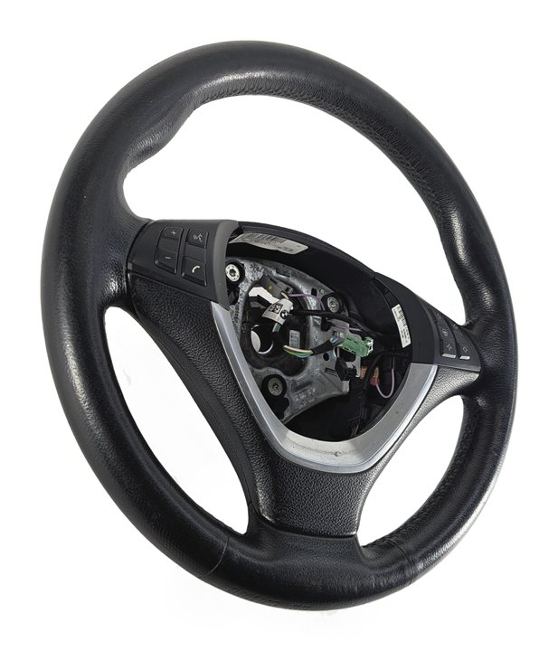 Thumbnail 4: 07-13 BMW X5 (E70) LEFT DRIVER HEATED M SPORT STEERING WHEEL w/SWITCHES (Black)