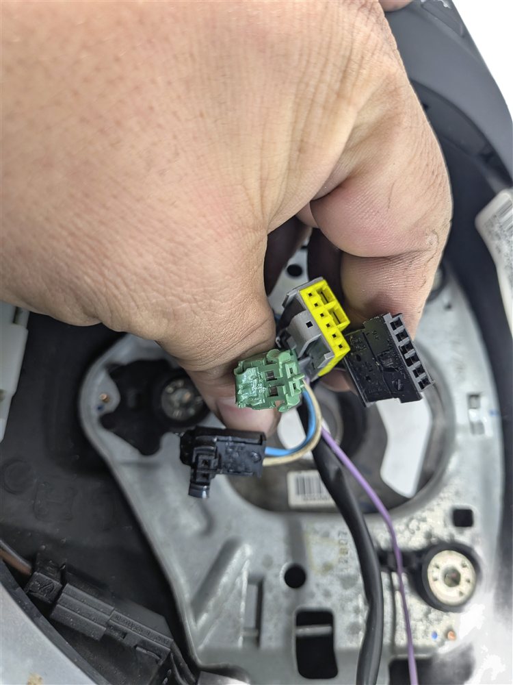 Thumbnail 9: 07-13 BMW X5 (E70) LEFT DRIVER HEATED M SPORT STEERING WHEEL w/SWITCHES (Black)