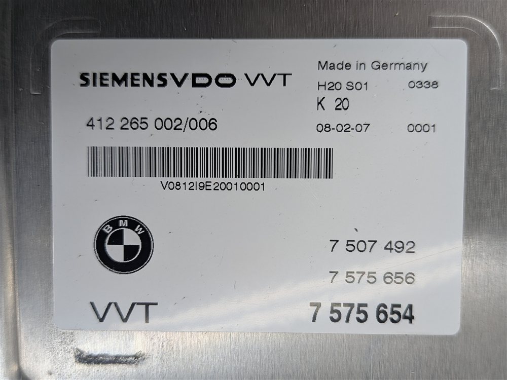 Thumbnail 8: 02-10 BMW 545i 550i 650i 745i 750i X5 (E60 E63 E65 E66) 4.4L / 4.8L - VVT MODULE