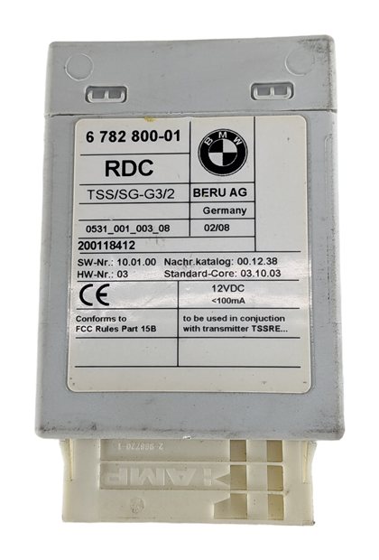Thumbnail 4: 2007-2011 BMW 525i 528i 530i M3 M5 M6 X5 X6 Z4 TPMS RDC TIRE PRESSURE MODULE