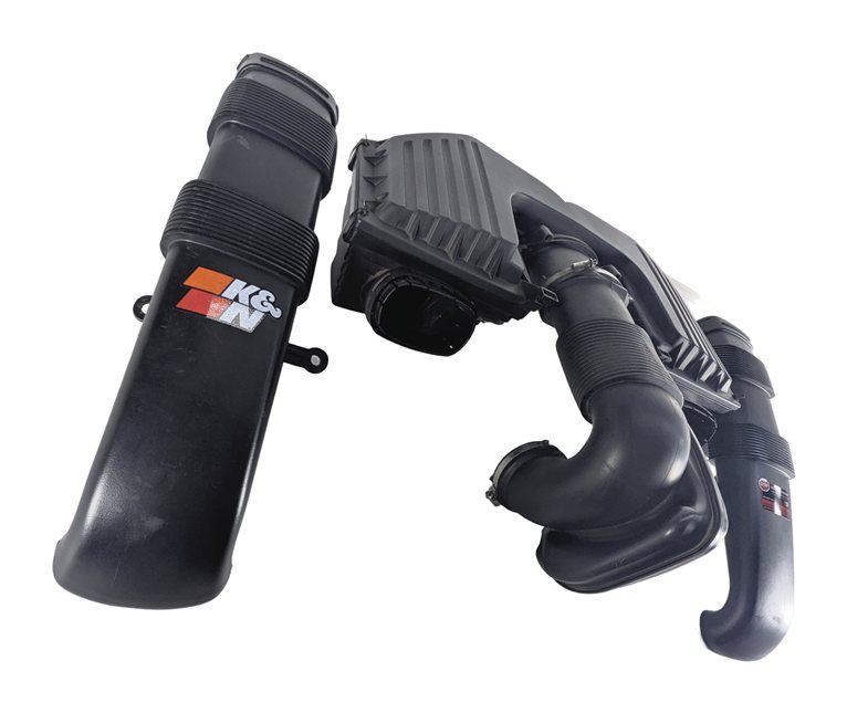 Thumbnail 5: 2007-2010 BMW X5 (E70) 4.8L N62 AIR CLEANER FILTER HOUSING w/ MAF SENSOR & DUCTS
