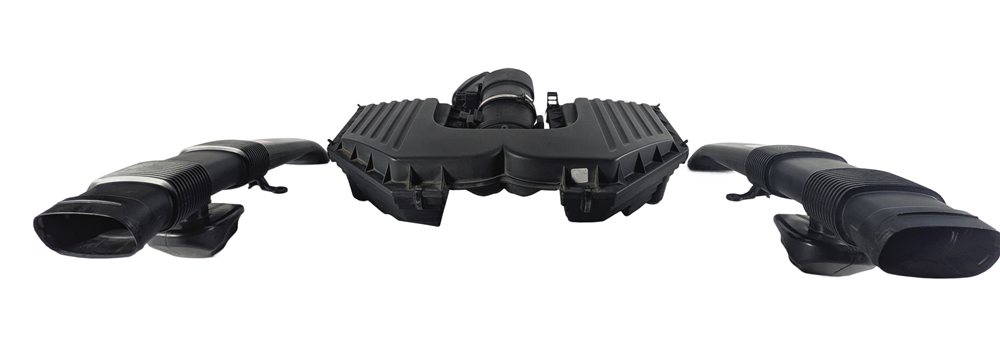 Thumbnail 6: 2007-2010 BMW X5 (E70) 4.8L N62 AIR CLEANER FILTER HOUSING w/ MAF SENSOR & DUCTS