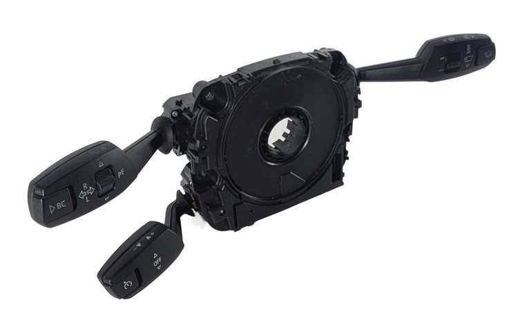 07-13 BMW X5 (E70) HEATED STEERING WHEEL BLINKER WIPER CRUISE COMBINATION SWITCH