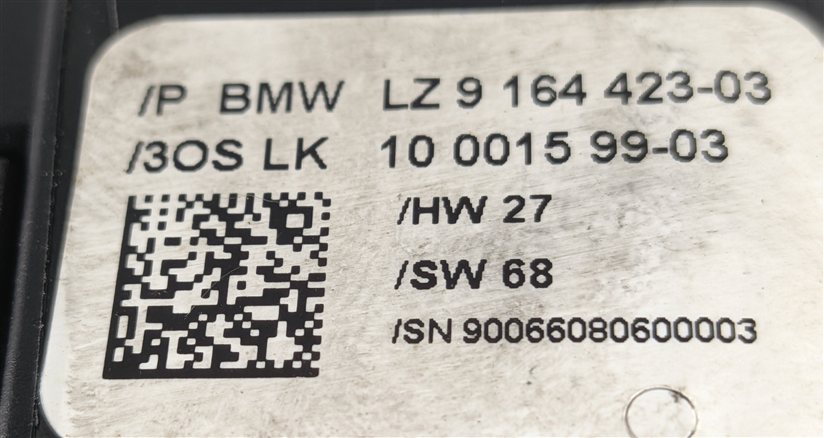 Thumbnail 9: 07-13 BMW X5 (E70) HEATED STEERING WHEEL BLINKER WIPER CRUISE COMBINATION SWITCH
