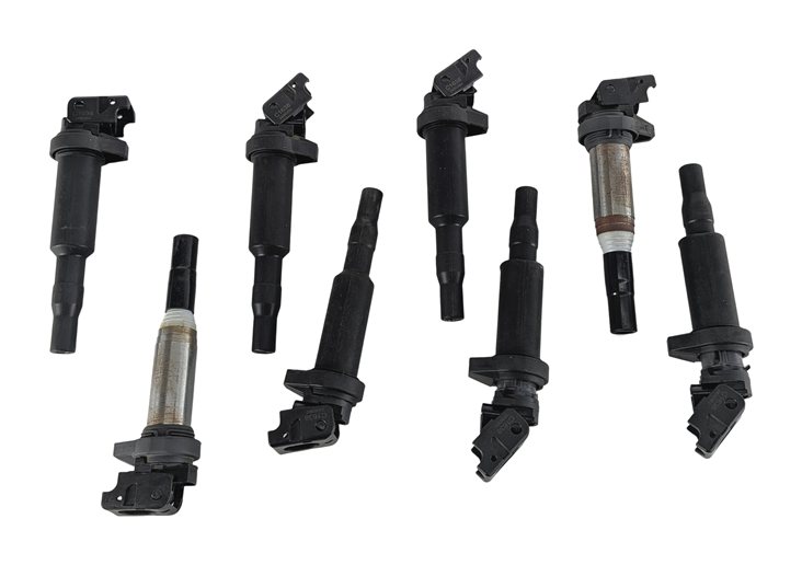 Thumbnail 7: 2001-2016 BMW E71 E90 E60 E66 E38 E65 E70 E46 F02 F01 F10 IGNITION COIL SET 8
