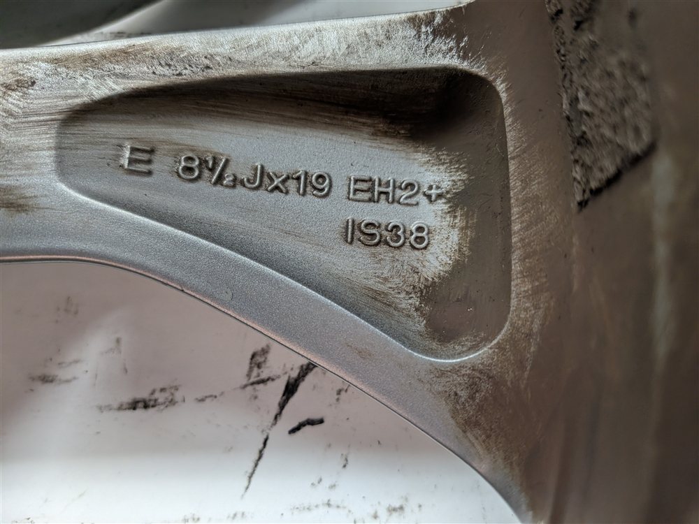 Thumbnail 10: 2015-2018 BMW X3 X4 (F25 F26) 19X8.5 5 ET38 Y SPOKE ALLOY WHEEL RIM SET/4 OEM